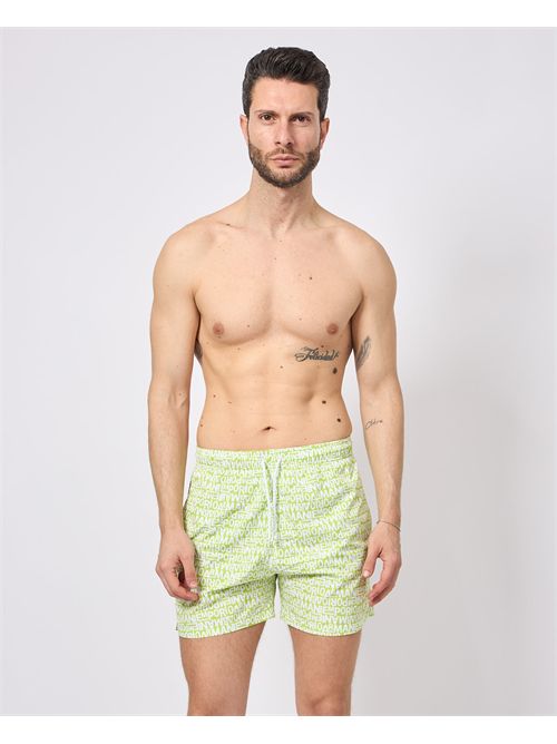 Emporio Armani men's swimsuit with all-over logo EMPORIO ARMANI | EM000583-AF12343F7045